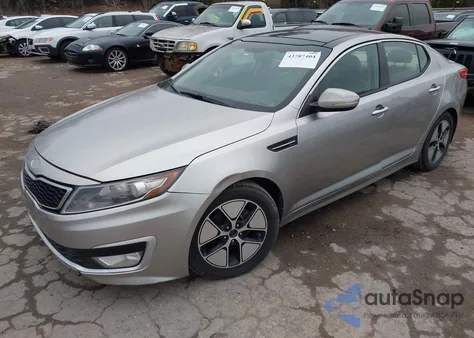 2012 Kia Optima Hybrid Ex из США, поврежденный, VIN KNAGM4AD8C5008153
